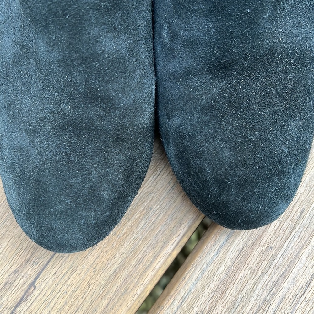 Steve Madden Holster Bootie Black Suede Size 6.5M - Picture 4 of 12
